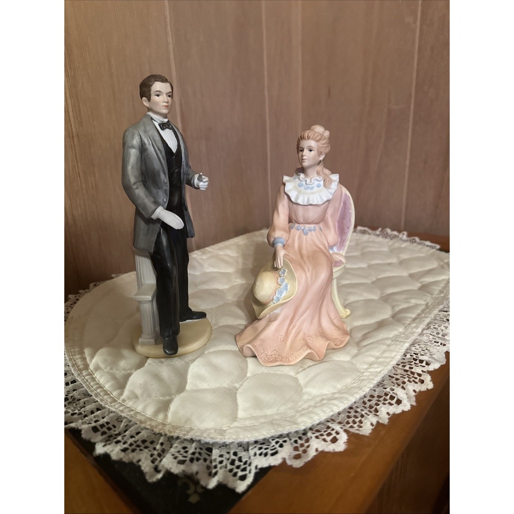 Homco Vintage Courtney's Dream And Southern Gentleman‎ Figures